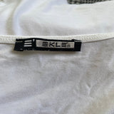 Ekle Vest - Medium White Viscose