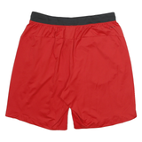 ADIDAS Mens Red Casual Shorts L W30 Polyester Blend Comfortable Fit