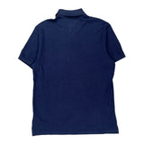 Tommy Hilfiger Polo Shirt - Large Navy Cotton