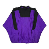 Umbro Oversized Windbreaker - Large Black Nylon