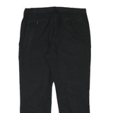 POLO RALPH LAUREN Mens Cotton Blend Black Regular Straight Trousers W35 L28
