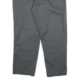 DICKIES Mens Cotton Blend Black Regular Fit Straight Leg Trousers W38 L28