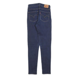LEVI'S 721 Womens Jeans Blue Slim Skinny Denim W26 L30 Stretch Cotton Blend