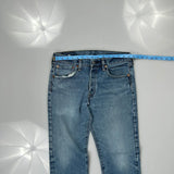 Levis Jeans - 31W 30L Blue Cotton