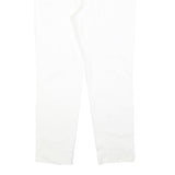 WEEKEND MAX MARA Womens Cotton Blend White Slim Skinny Trousers W28 L28 Stylish