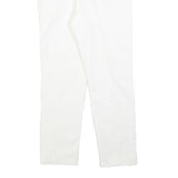 WEEKEND MAX MARA Womens Cotton Blend White Slim Skinny Trousers W28 L28 Stylish