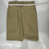 Dickies Chino Shorts - 34W 11L Khaki Cotton Blend