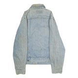 LEVI'S Mens Blue Cotton Denim Jacket S Button Front Classic Fit Pocket