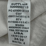 Polo By Ralph Lauren Jeans - 34W 32L White Cotton