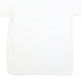 YAZBEK Mens White Nassau Bahamas Graphic T-Shirt M Short Sleeve Crew Neck Cotton