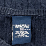 Polo By Ralph Lauren Sweater - XL Navy Cotton