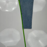 501 Levis Jeans - 28W UK 8 Blue Cotton