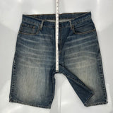 Levis Denim Shorts - 38W 10L Blue Cotton