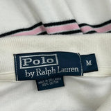 Polo By Ralph Lauren Striped Polo Shirt - Medium Black Cotton