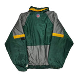 Green Bay Packers Starter Nfl Jacket - Large Gray Polyester