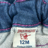 Age 12 Months True Religion Jeans - 4XS Blue Denim