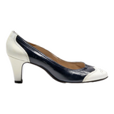 BALLY Pump Heels Blue Synthetic Womens UK 2