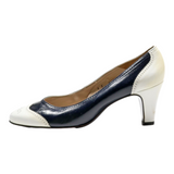 BALLY Pump Heels Blue Synthetic Womens UK 2