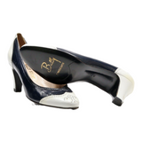 BALLY Pump Heels Blue Synthetic Womens UK 2