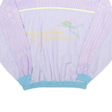 Womens Purple & Blue Sweatshirt Crew Neck M Casual Cotton Blend Pullover