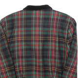 WINUDRESS Womens Green & Red Check Wool Blend Tailored Button Jacket UK 10