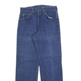 LEE Womens Regular Fit Straight Leg Denim Blue Cotton Blend Zip W28 L29 Classic
