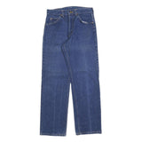 LEE Womens Regular Fit Straight Leg Denim Blue Cotton Blend Zip W28 L29 Classic