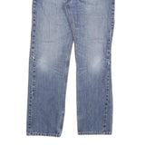 LEVI'S 505 Mens Jeans Blue Regular Straight Denim Light W32 L32 Cotton Blend Zip
