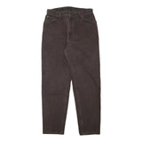 LEVI'S Womens Jeans Black Relaxed Straight Denim Medium W30 L29 Classic Style