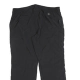 THE NORTH FACE Womens Black Relaxed Straight Trousers W38 L28 Outdoor Casual Zip