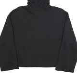 NIKE Womens Black Hoodie M Zip Up Casual Sports Sweatshirt