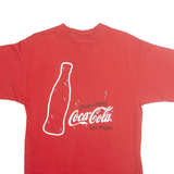 EVERYTHING COCA COLA Mens Red Graphic T-Shirt M Short Sleeve Crew Neck Coca-Cola