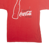 EVERYTHING COCA COLA Mens Red Graphic T-Shirt M Short Sleeve Crew Neck Coca-Cola