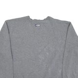 GEAR Mens Grey Michigan Football Crew Neck Sweatshirt M Cotton Blend Casual