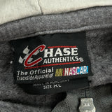 Chase Authentics Nascar Hoodie - XL Grey Cotton