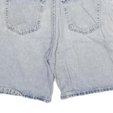 FADED GLORY Mens Denim Blue Casual Shorts XL W34 Cotton Blend Classic Fit