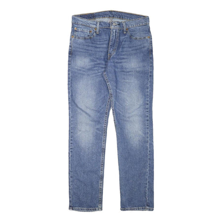 LEVI'S Mens Slim Blue Denim Jeans W30 L29 Classic Cotton Blend Zip Pockets