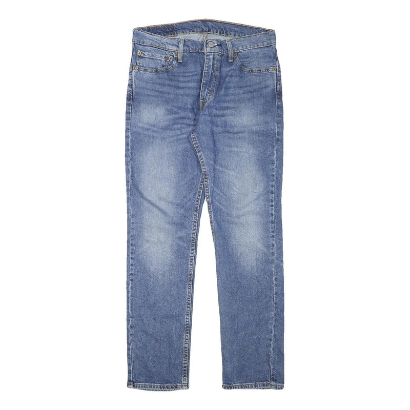 LEVI'S Mens Slim Blue Denim Jeans W30 L29 Classic Cotton Blend Zip Pockets