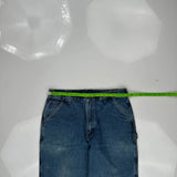 Carhartt Carpenter Jeans - 34W 34L Blue Cotton