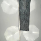 Raw Blue Jeans - 38W 34L Gray Cotton