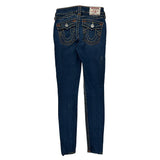 True Religion Skinny Jeans - 24W US 0 Dark Wash Cotton Blend