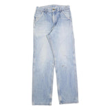 CARHARTT Mens Jeans Blue Regular Straight Denim Light W30 L32 Casual Workwear
