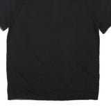 CALVIN KLEIN JEANS Mens Black Graphic Short Sleeve Polo Shirt L Casual Cotton
