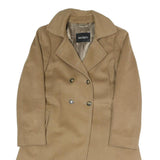 MAX&CO Womens Beige Classic Jacket UK 10 Polyester Blend Button Closure Tailored