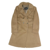 MAX&CO Womens Beige Classic Jacket UK 10 Polyester Blend Button Closure Tailored