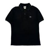 Lacoste Polo Shirt - Medium Black Cotton