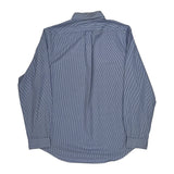 Ralph Lauren Striped Shirt - XL Blue Cotton