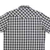 WRANGLER Mens Black & White Check Shirt XL Western Style Casual Cotton Blend