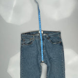 501 Levis Jeans - 36W 29L Blue Cotton