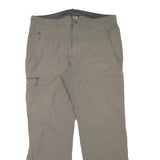 THE NORTH FACE Mens Polyester Blend Beige Regular Fit Straight Leg Trousers W36